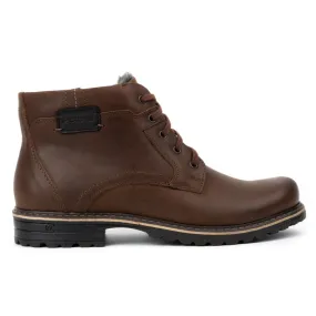 Polbut Bottes de neige homme J35 marron brun