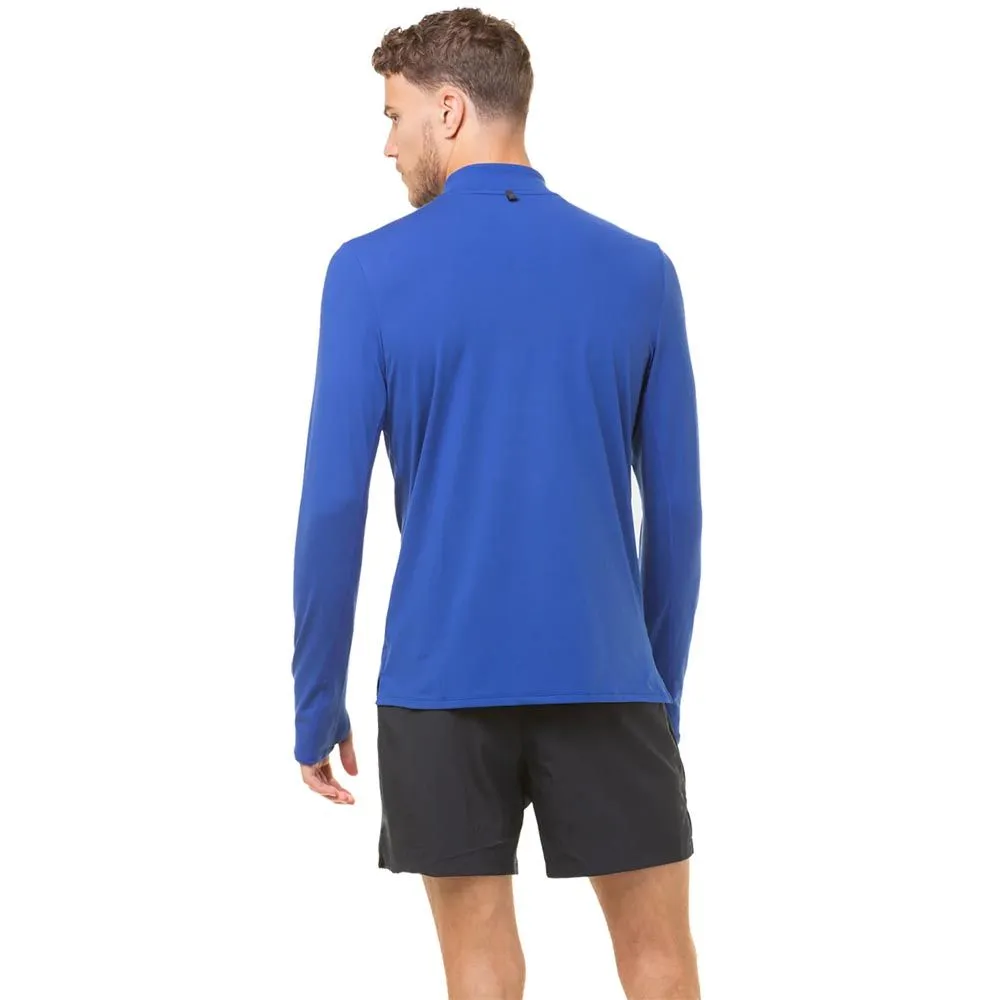 RON Hill Veste thermique Core Thermal à 1/2 fermeture éclair pour Homme Bleu