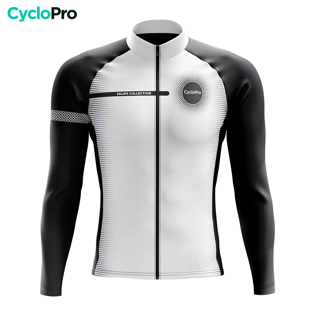 Tenue cycliste hiver Blanche - Eklïps - DESTOCKAGE